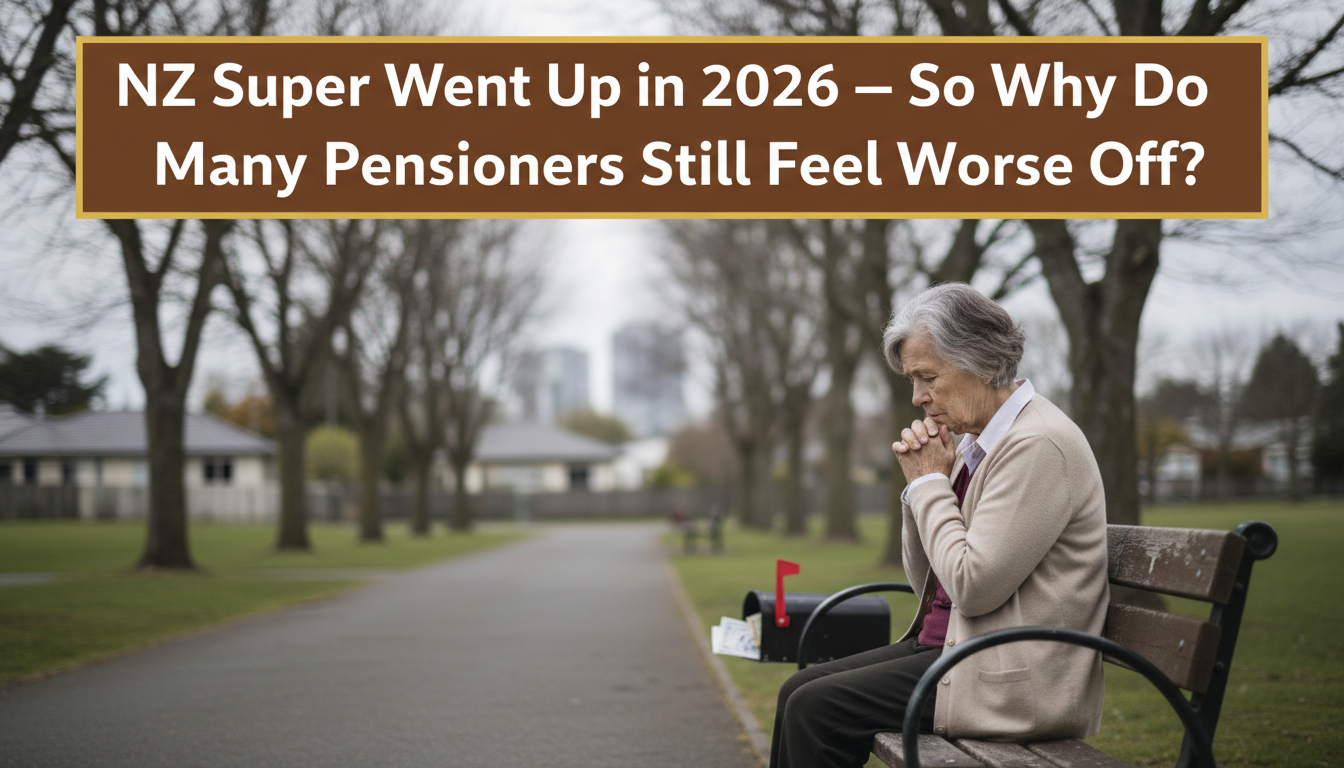 NZ Super Went Up in 2026 — So Why Do So Many Pensioners Still Feel Worse Off?