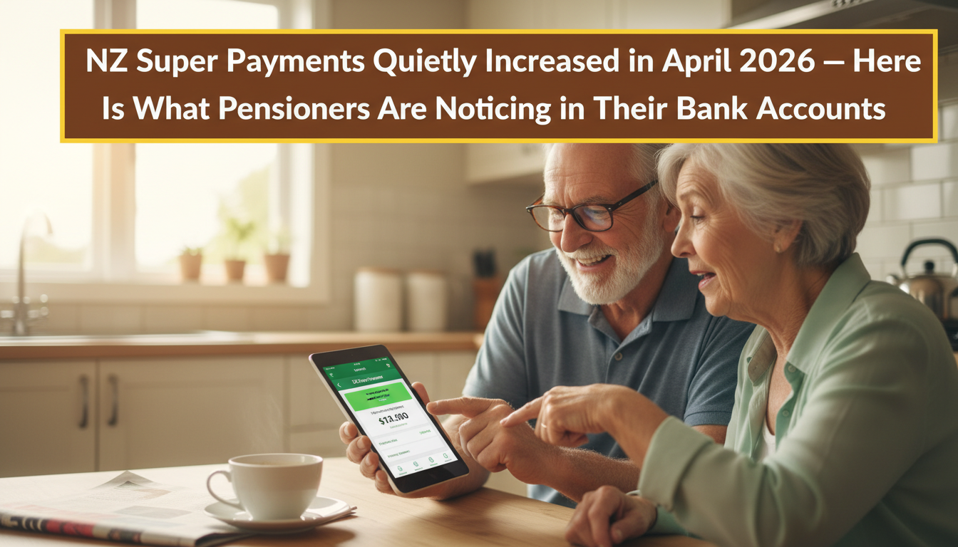 NZ Super Payments Quietly Increased in April 2026 — Here Is What Pensioners Are Noticing in Their Bank Accounts