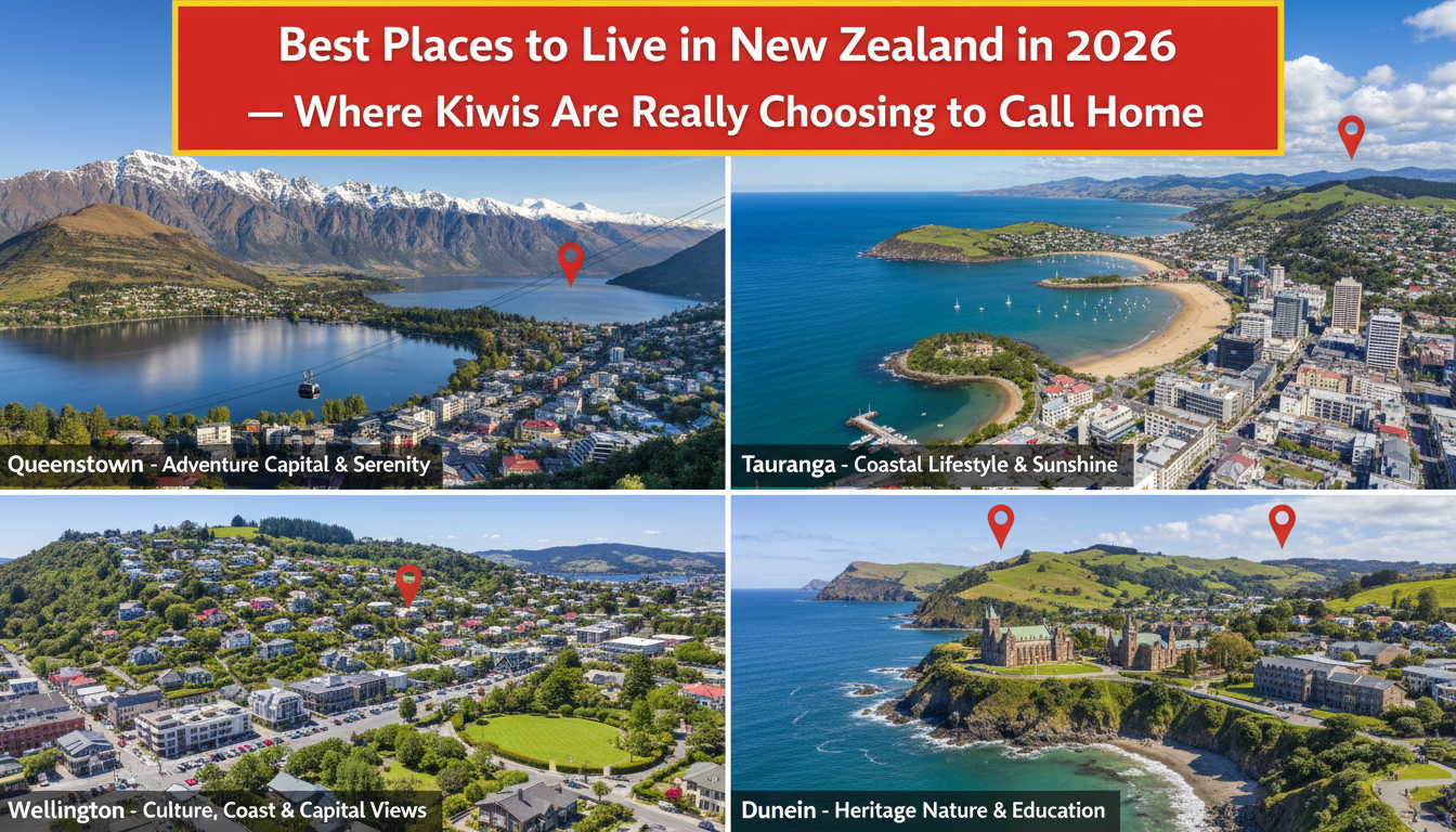 9 Best Places to Live in New Zealand in 2026 — Where Kiwis Are Really Choosing to Call Home