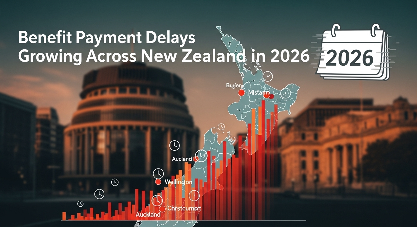 Benefit Payment Delays Growing Across New Zealand in 2026