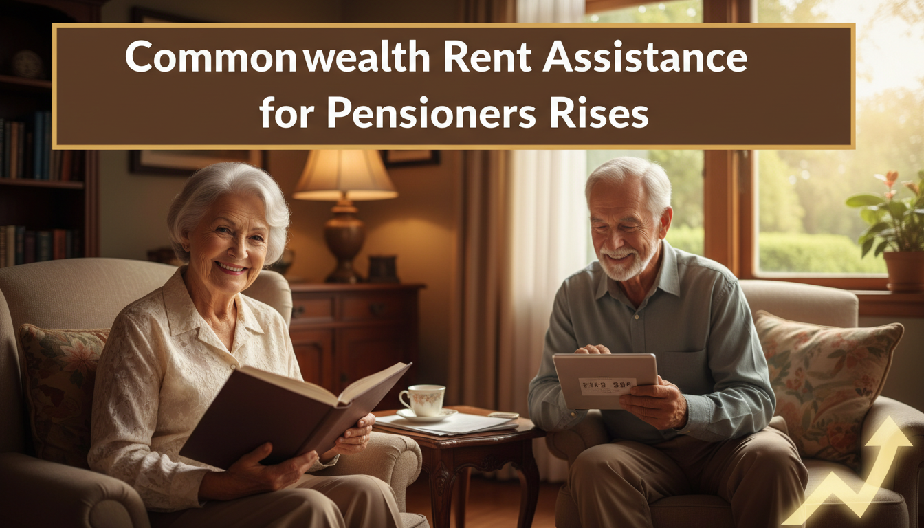 Commonwealth Rent Assistance for Pensioners Rises to $188.20 Per Fortnight in 2026