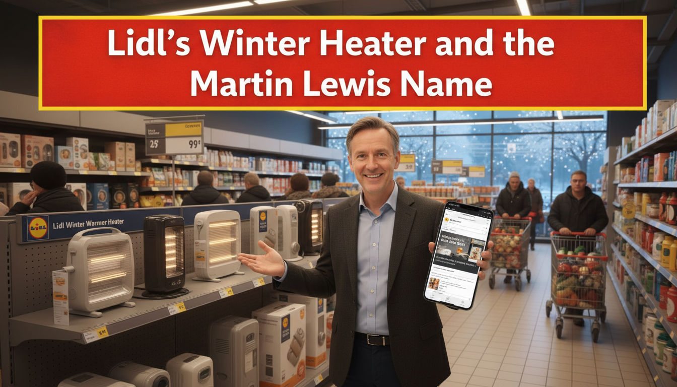 Lidl's Winter Heater and the Martin Lewis Name