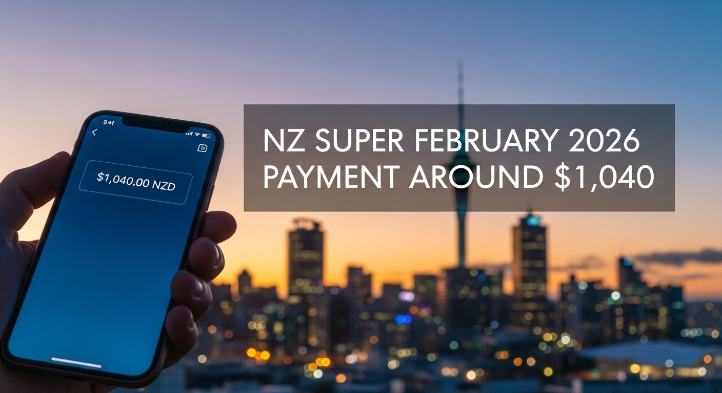 NZ Super February 2026 Payment Around $1,040