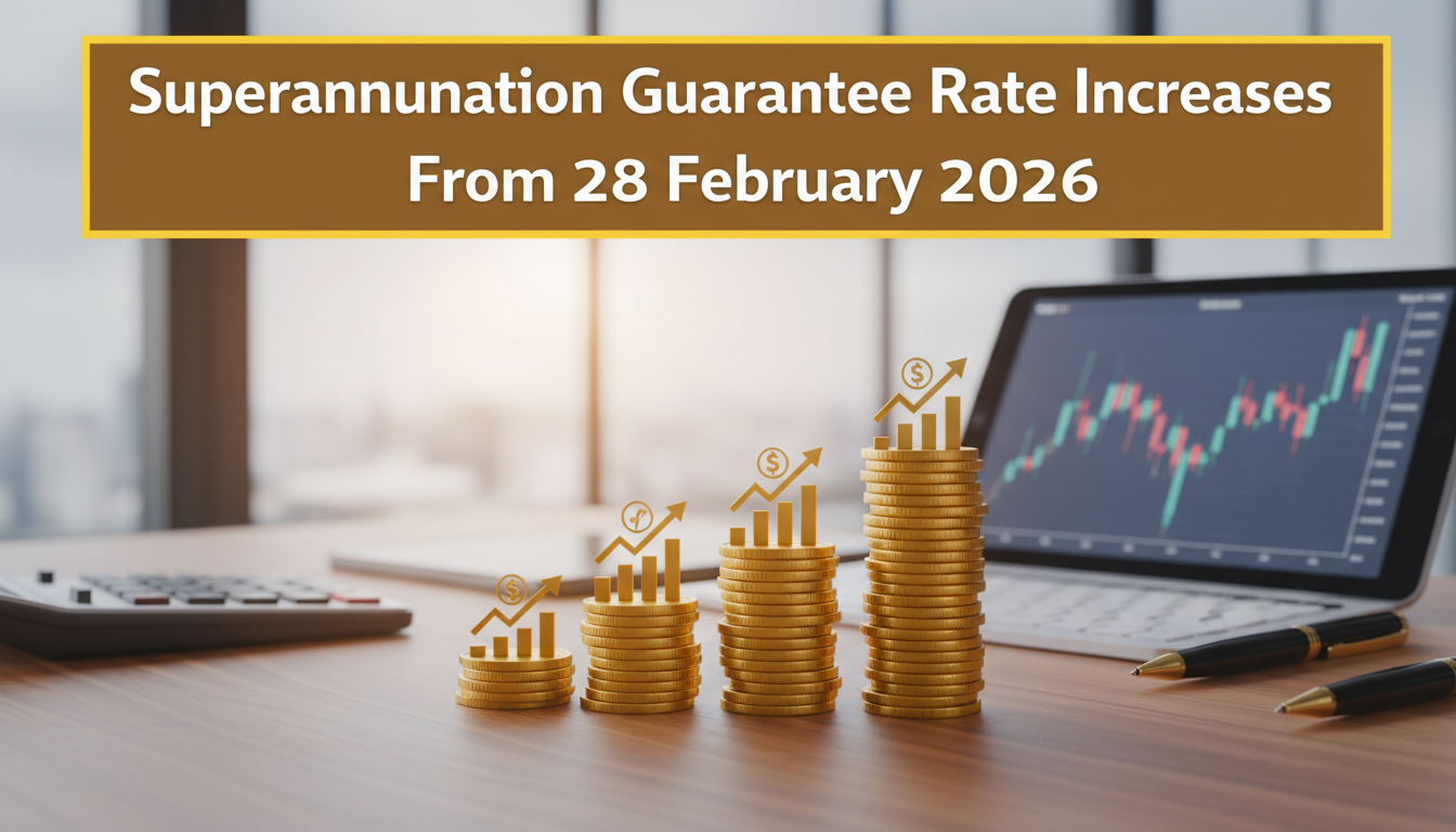 Superannuation Guarantee Rate Increases From 28 February 2026