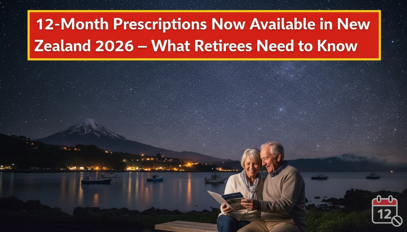 12-Month Prescriptions Now Available in New Zealand 2026 — What Retirees Need to Know