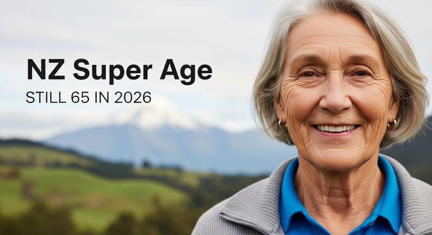 NZ Super Age Still 65 in 2026