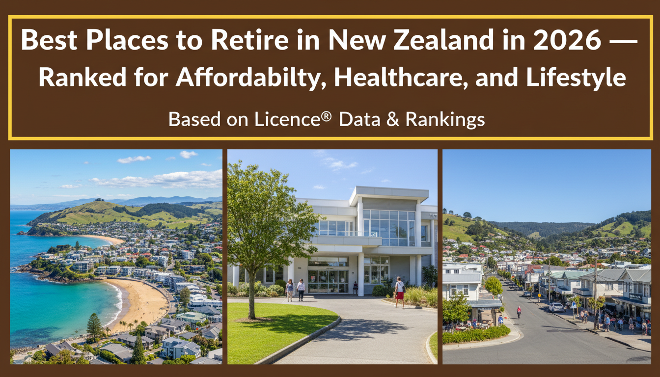Best Places to Retire in New Zealand in 2026 — Ranked for Affordability, Healthcare and Lifestyle