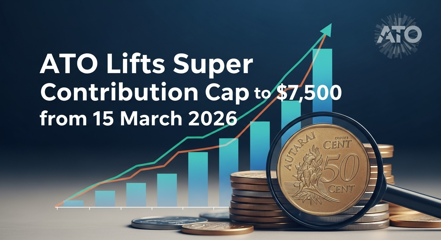ATO Lifts Super Contribution Cap