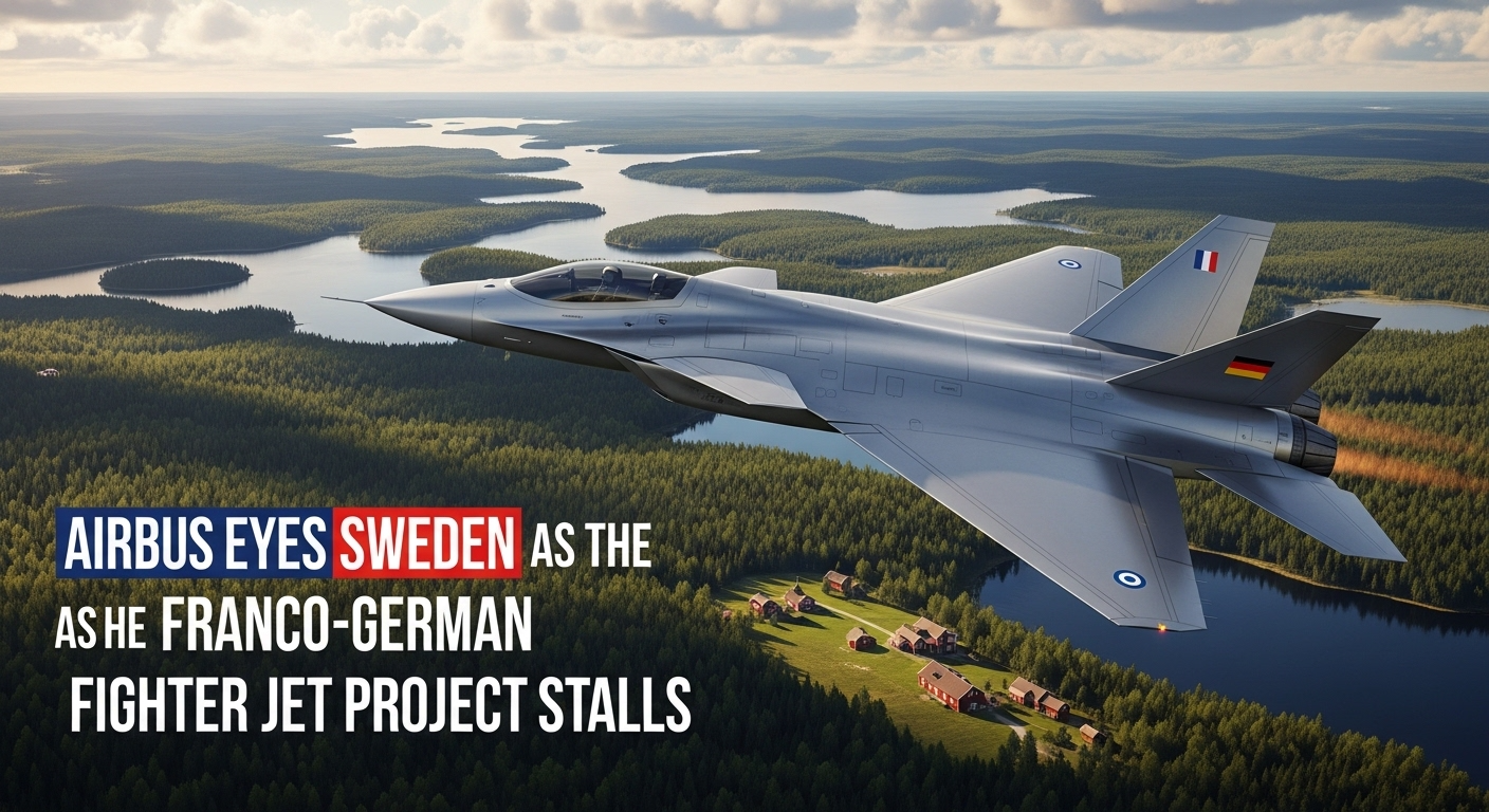 Airbus Eyes Sweden as the Franco-German Fighter Jet Project Stalls