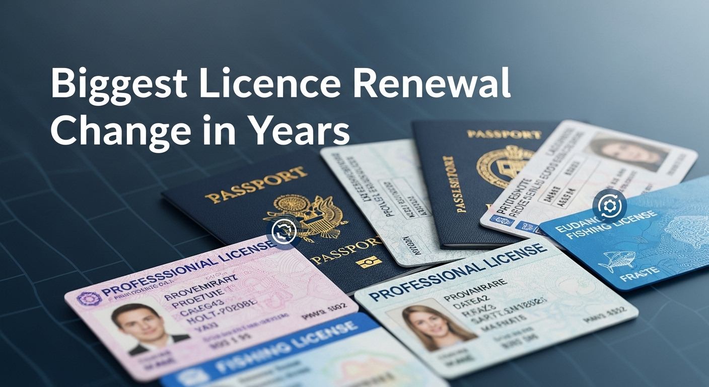 Biggest Licence Renewal Change