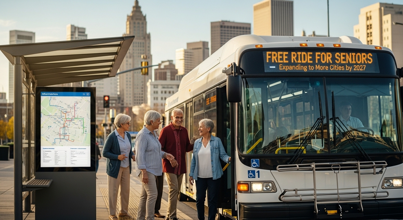 Free Public Transport for Seniors Could Expand to More Cities by 2027