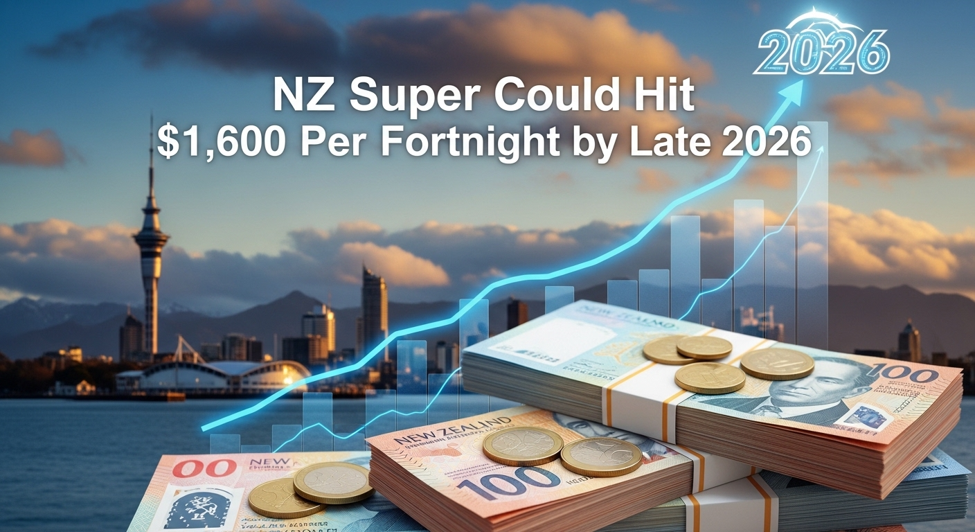 NZ Super Could Hit $1,600 Per Fortnight by Late 2026