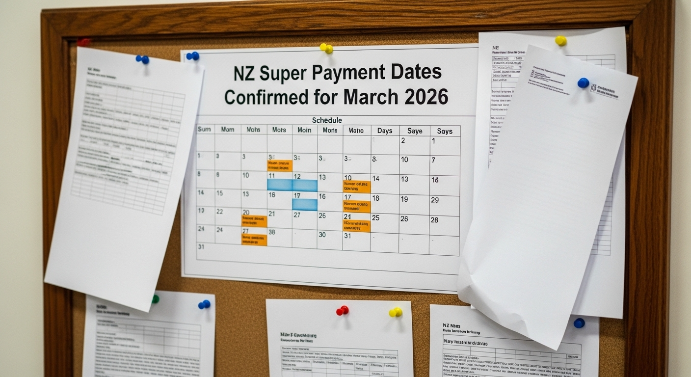 NZ Super Payment Dates Confirmed for March 2026