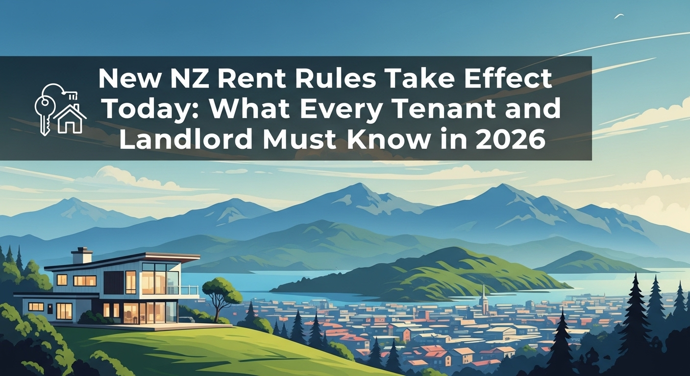 New NZ Rent Rules Take Effect Today