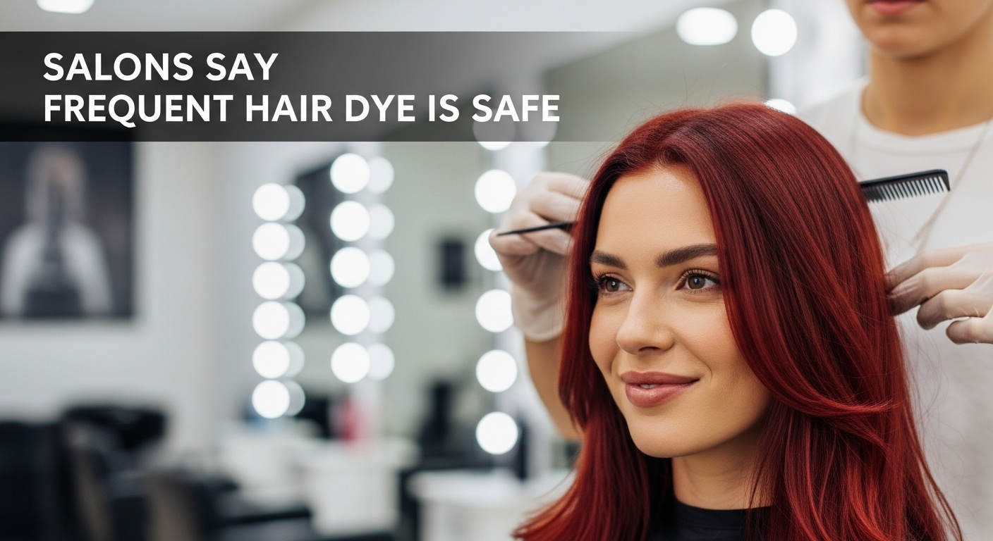 Salons Say Frequent Hair Dye Is Safe
