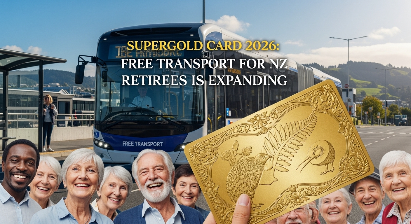 SuperGold Card 2026: Free Transport for NZ Retirees Is Expanding