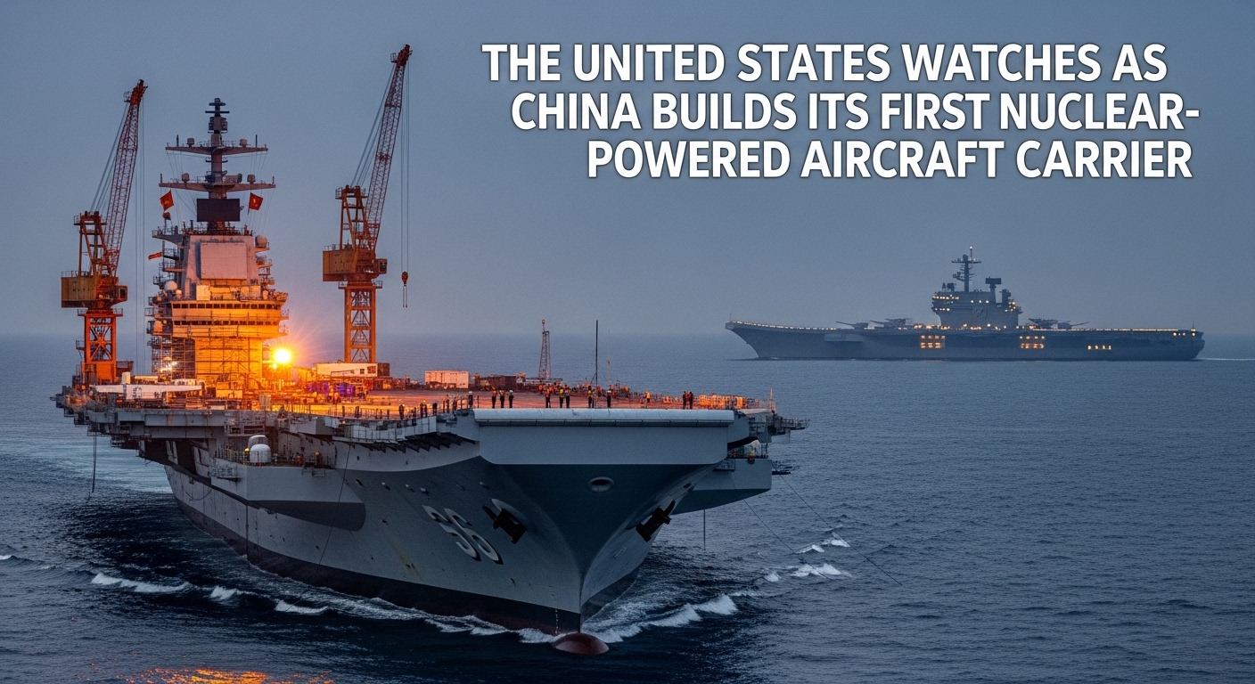 The United States Watches as China Builds Its First Nuclear-Powered Aircraft Carrier