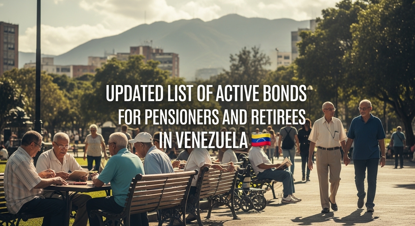 Updated List of Active Bonds for Pensioners and Retirees in Venezuela