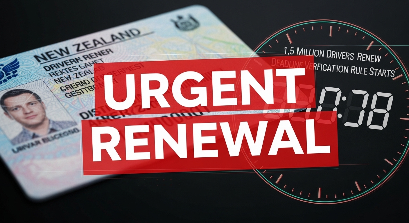 Urgent NZ Licence Alert
