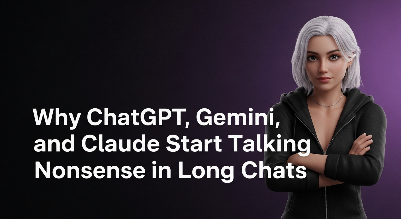 Why ChatGPT, Gemini, and Claude Start Talking Nonsense in Long Chats